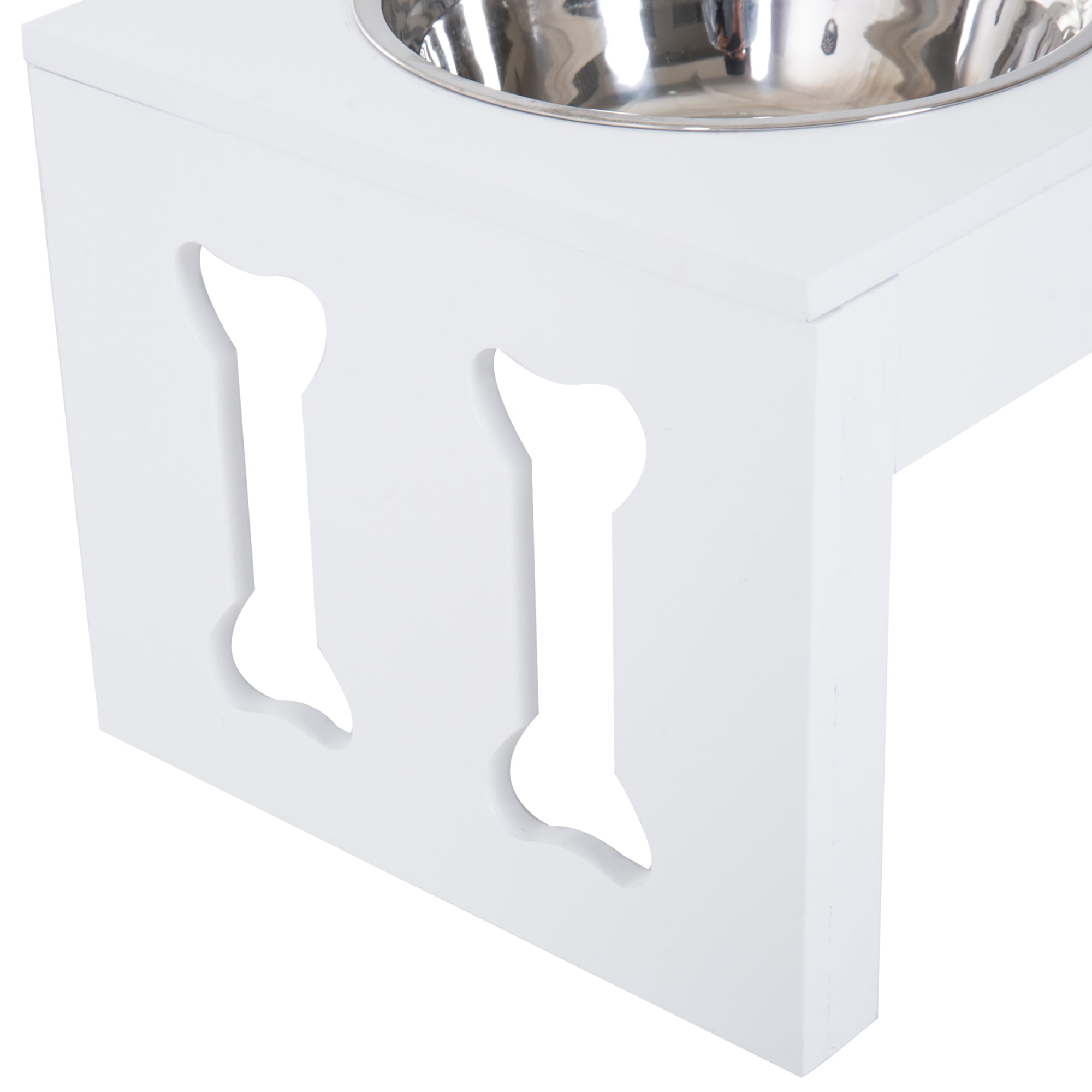 23" Modern Decorative Raised Dog Bowls