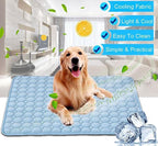 Ice Silk Pet Cooling Mat for Dogs & Cats | Summer Self-Cooling Pad