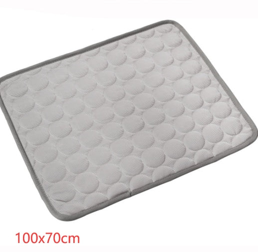 Ice Silk Pet Cooling Mat for Dogs & Cats | Summer Self-Cooling Pad