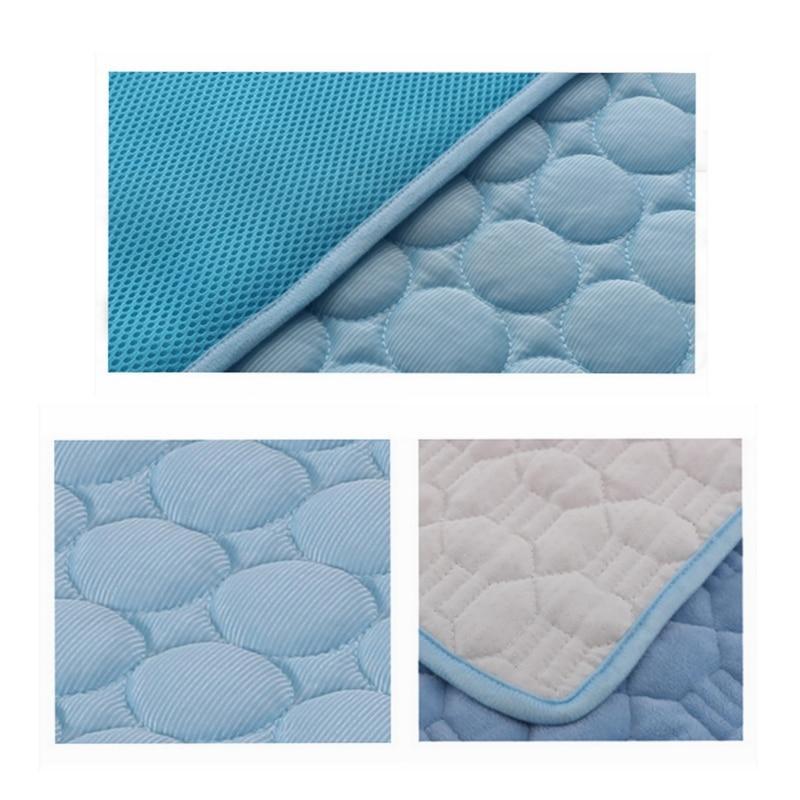Ice Silk Pet Cooling Mat for Dogs & Cats | Summer Self-Cooling Pad