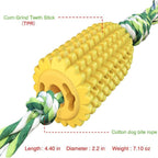 Dog Toys, Dog Toys Suitable For Strong Chewing, Durable And Chewy Squeaking Interactive Dog Toys, Small, Medium And Large Dog And Puppy Teeth Chewing Corn Cob Toys
