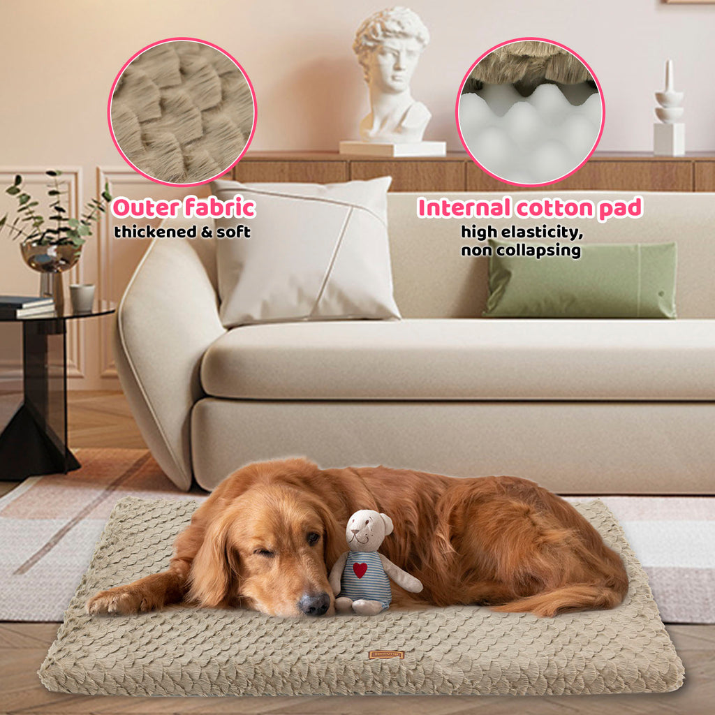Calm Canines Plush Orthopedic Dog Bed - Washable