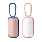 Durable Leash Dog Poop Bag Dispenser with Clip | Portable ABS Pet Waste Holder