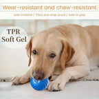 Blue And Orange Pet Bouncing Ball Fun Pet Bouncing Ball For Cats And Dogs