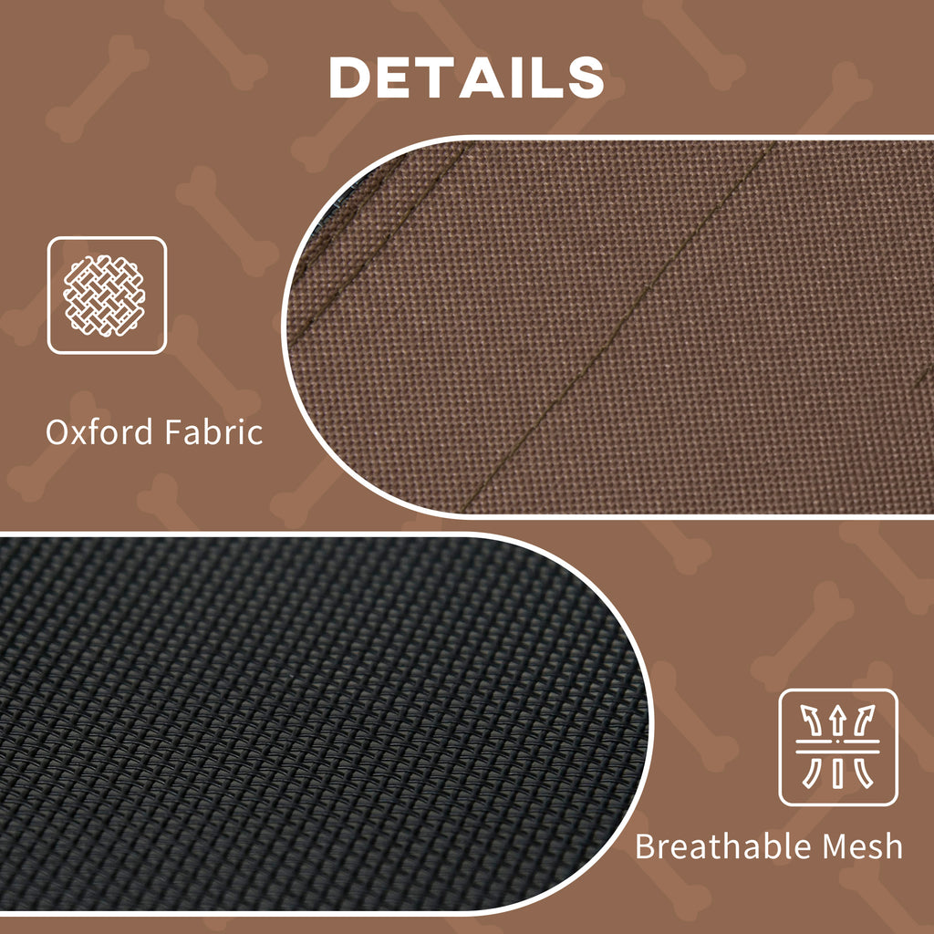 Calm Canine Solutions Elevated Cooling Bed with UV Canopy