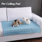 Ice Silk Pet Cooling Mat for Dogs & Cats | Summer Self-Cooling Pad