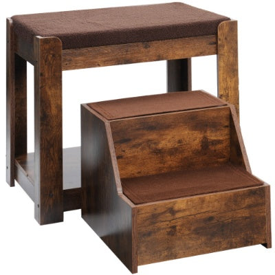 Calm Canine Solutions Orthopedic Bunk Bed & Pet Steps