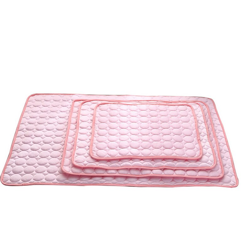 Ice Silk Pet Cooling Mat for Dogs & Cats | Summer Self-Cooling Pad