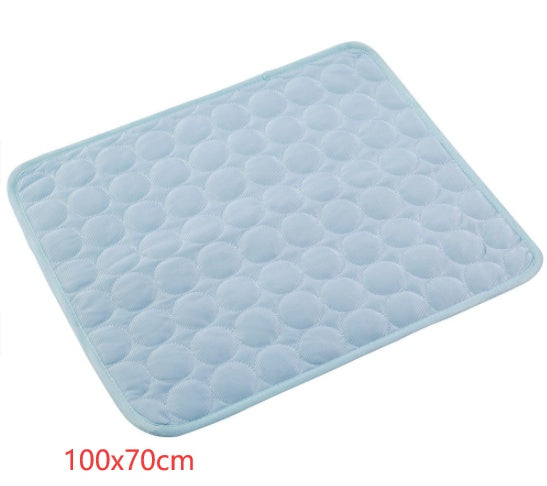 Ice Silk Pet Cooling Mat for Dogs & Cats | Summer Self-Cooling Pad