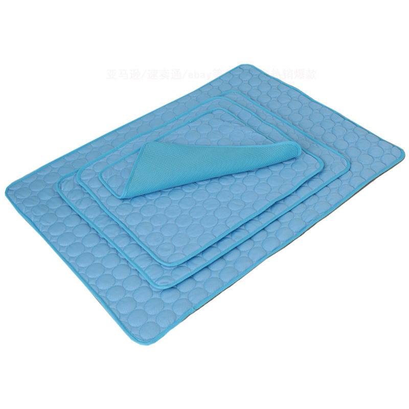 CalmCanineShop Premium Ice Silk Dog Cooling Mat | Pet Cold Bed for Dogs & Cats