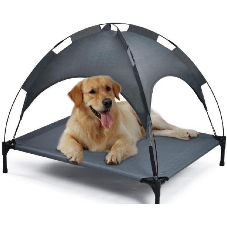 Calm Canine Solutions Outdoor Portable Canopy Dog Bed