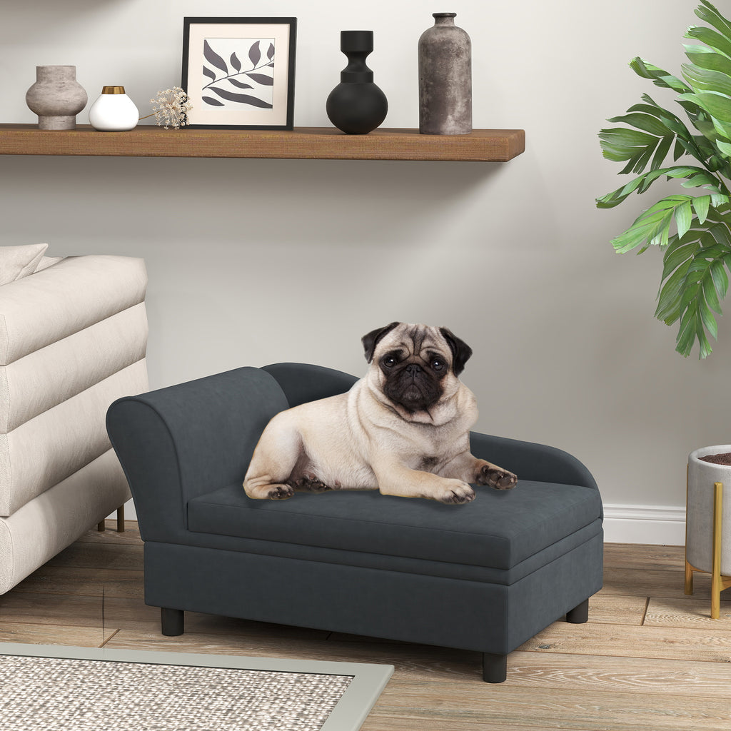 Calm Canine Solutions Luxury Pet Sofa with Storage