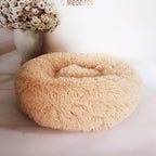 Calming Plush Dog Bed | Anti-Anxiety Pet Nest for Deep Sleep