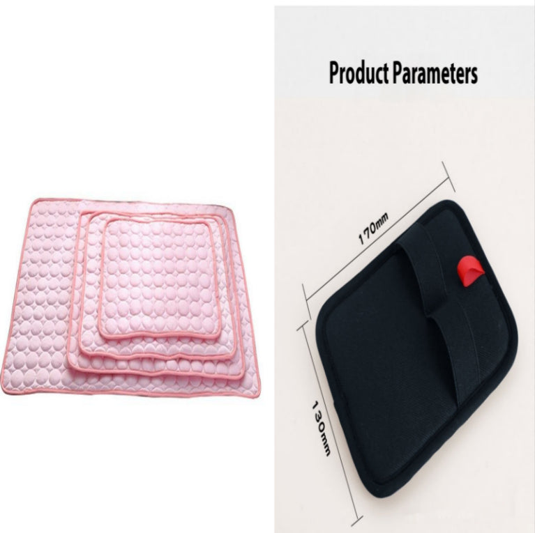 Ice Silk Pet Cooling Mat for Dogs & Cats | Summer Self-Cooling Pad
