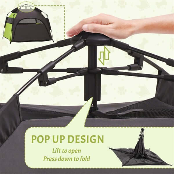 Portable Dog Sun & Shade Tent | Outdoor Pet Comfort Shelter