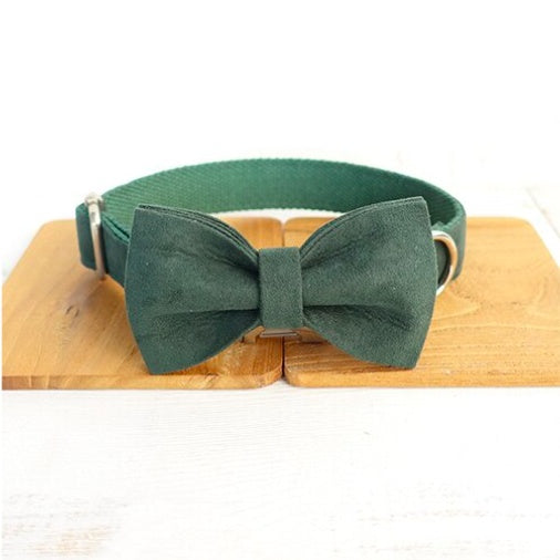 Calm Canine MUTTCO Bow Tie Collar & Lead Traction Set