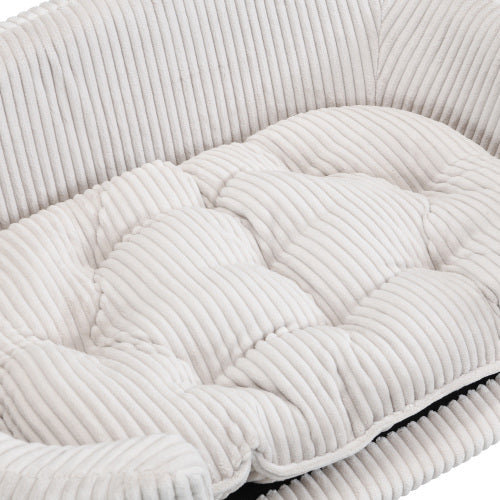 Calm Canine Solutions Elevated Corduroy Small Dog Bed