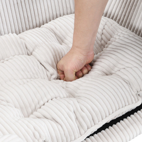 Calm Canine Solutions Elevated Corduroy Small Dog Bed