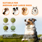 Automatic Dog Ball Launcher with 26-79 FT Distance, Automatic Ball Launcher for Medium and Large Dogs, Orange