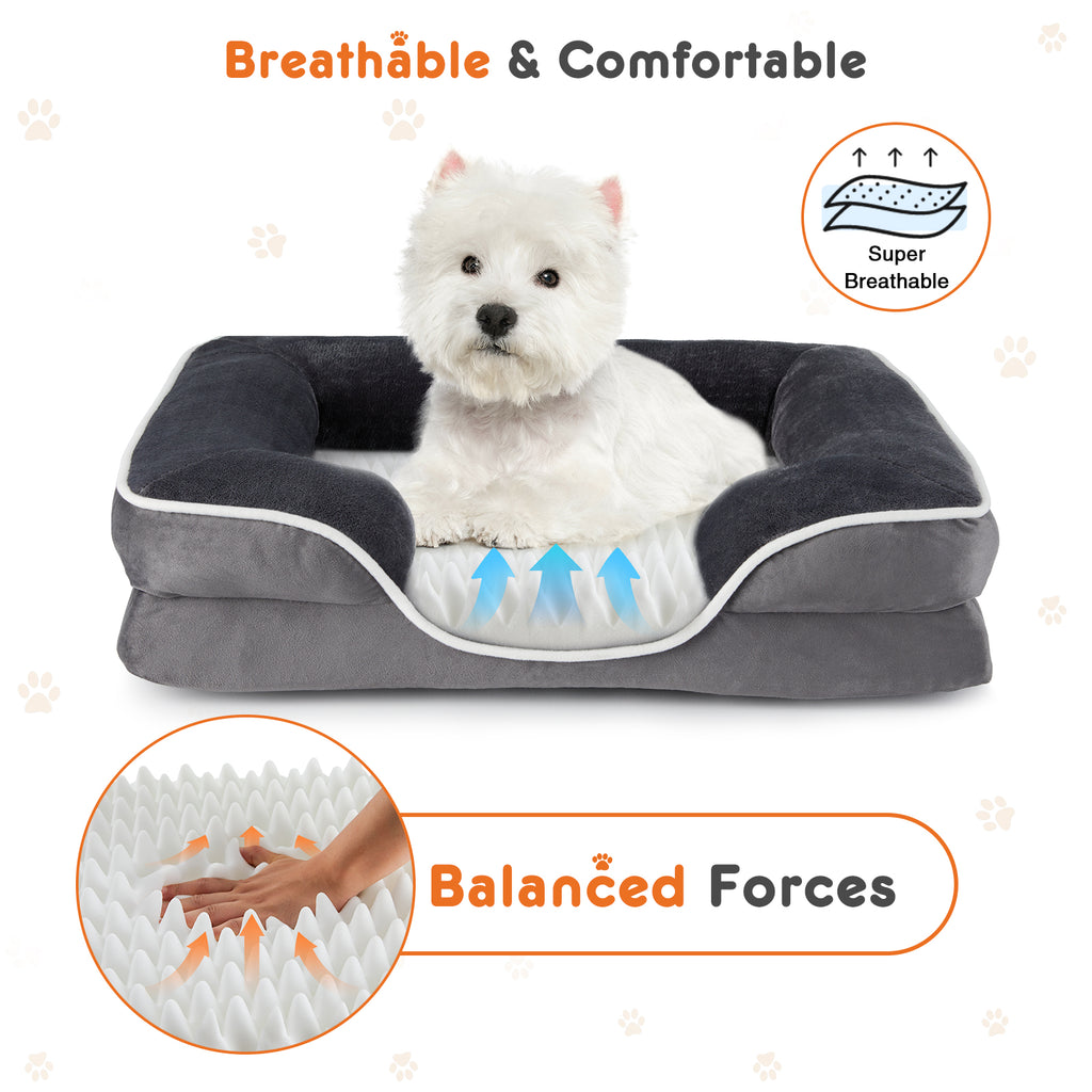 Calm Canine Solutions Orthopedic Memory Foam Dog Bed