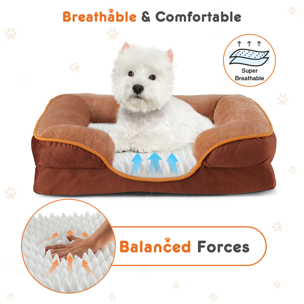 Calm Canine Solutions Orthopedic Memory Foam Dog Bed