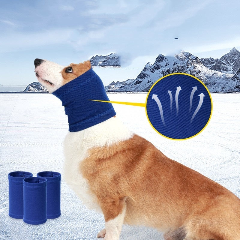 Dog Anxiety Relief Headband & Snood | Calming Earmuff for Grooming & Noise