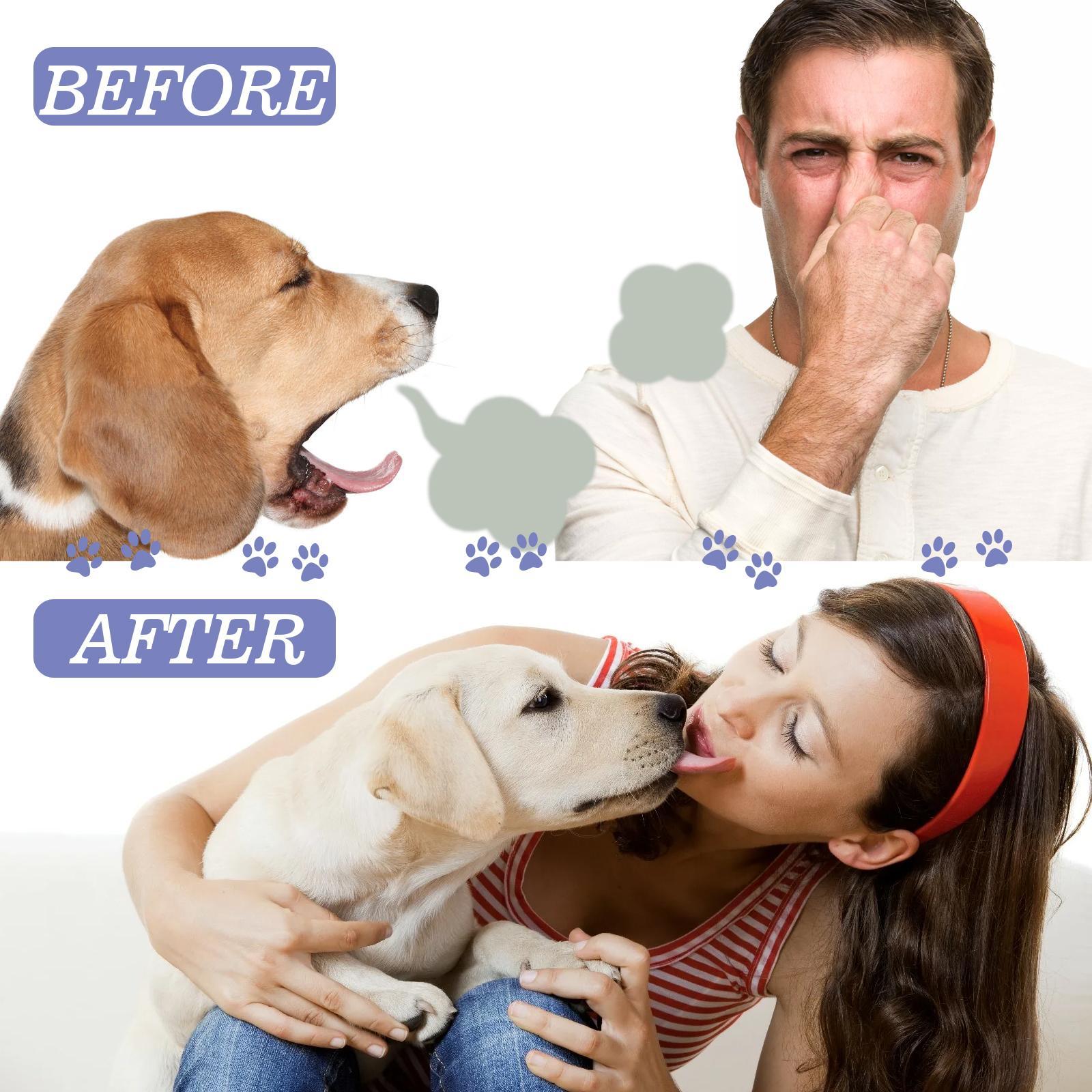 Yegebang Cat And Dog Teeth Cleaning Spray Pet Oral Cleaning Deodorizing Fresh Breath