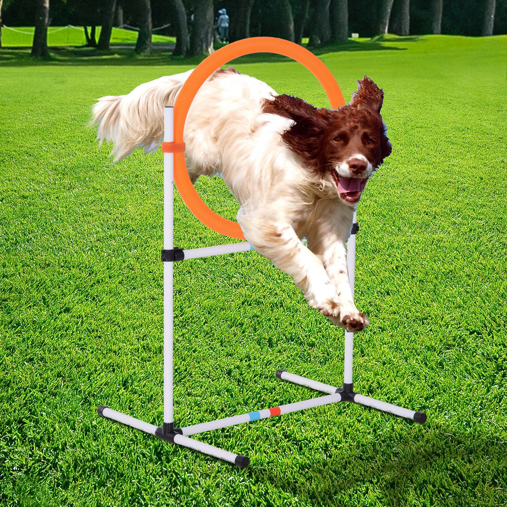 Dog Agility Training Jump Ring Hurdle Bar