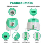 1Pc Automatic Dog Ball Launcher Included 6 Tennis Balls Dog With 3 Adjustable Launch Distance Interactive Ball Thrower Fetch Machine For Small Medium Dogs