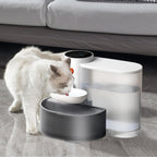 1Pc Smart Pet Water Fountain Automatic Cat Water Dispenser 3L Cordless Rechargeable Dog Water Fountain Self-Refill With 3 Adjustable Volume 3 Time Intervals Touch Control