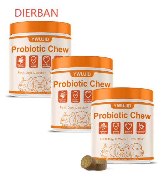 Calm Canine Solutions Probiotic Chews | Advanced Skin & Coat Support for Itch Relief