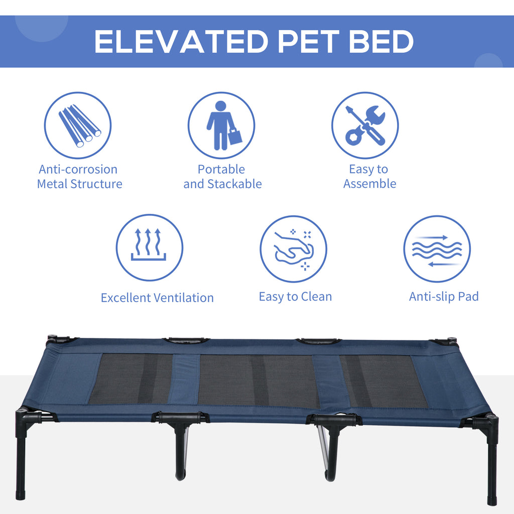 Calm Canine Solutions Elevated Cooling Dog Bed 36 x 30