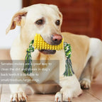Dog Toys, Dog Toys Suitable For Strong Chewing, Durable And Chewy Squeaking Interactive Dog Toys, Small, Medium And Large Dog And Puppy Teeth Chewing Corn Cob Toys