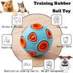 Dog Rubber Ball With Bell Sound, 2-Pack, Interactive Pet Chew Toy For Puppies And Small Dogs.Please Note That Both Items Shipped Are Intended As Bells And Do Not Include Lights.